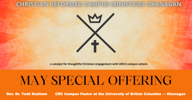 May Special Offering Weeks 1&2