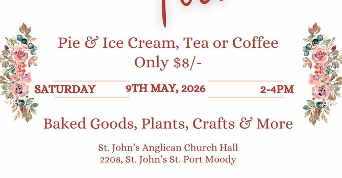 Annual Spring Tea