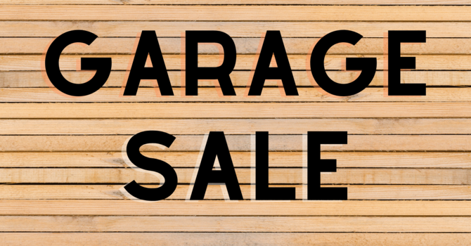 Church Garage Sale