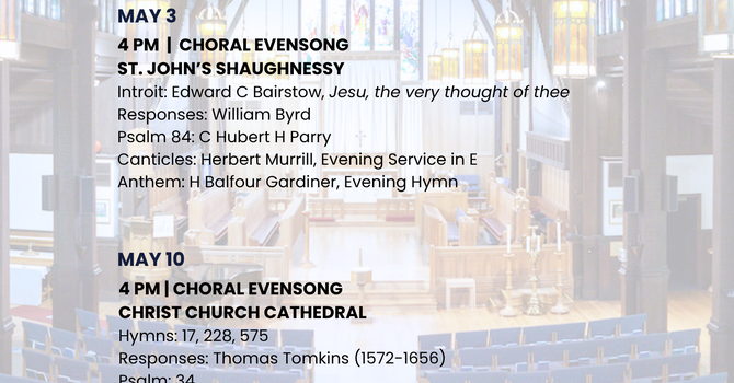 Evensong Series