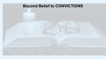 Beyond Belief to Convictions
