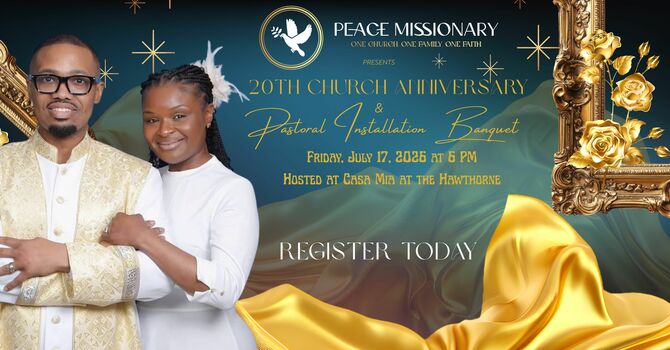 Church Anniversary & Pastor Installation Banquet
