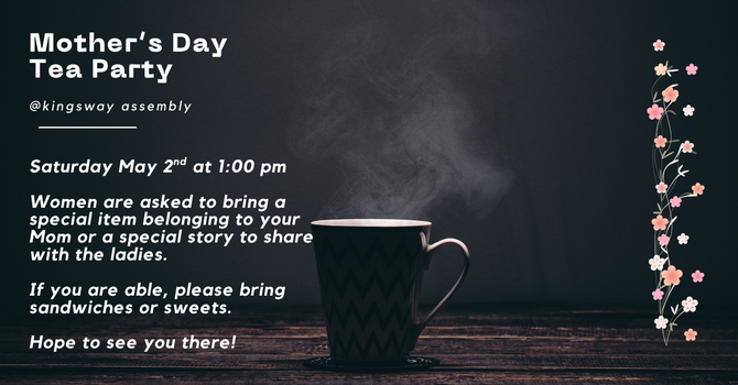 Mother's Day Tea Party