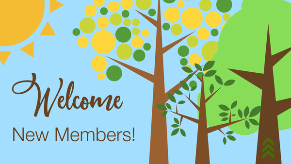 Welcome New members