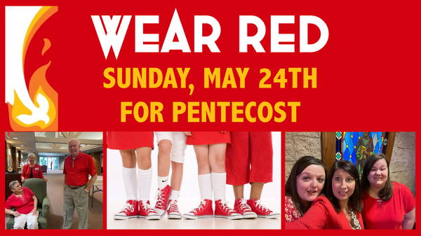 Wear Red Sunday!