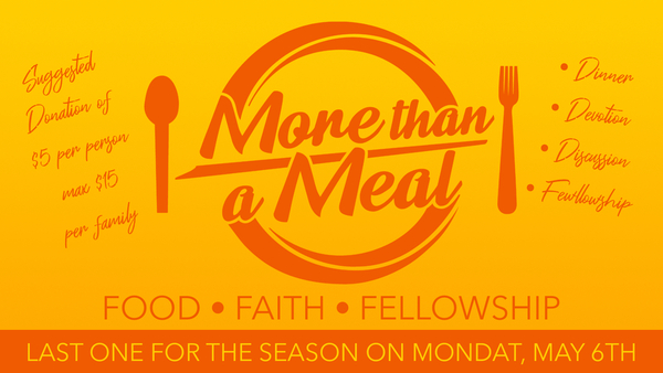 More Than A Meal