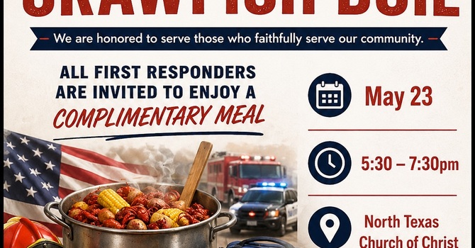 First Responder Appreciation Crawfish Boil