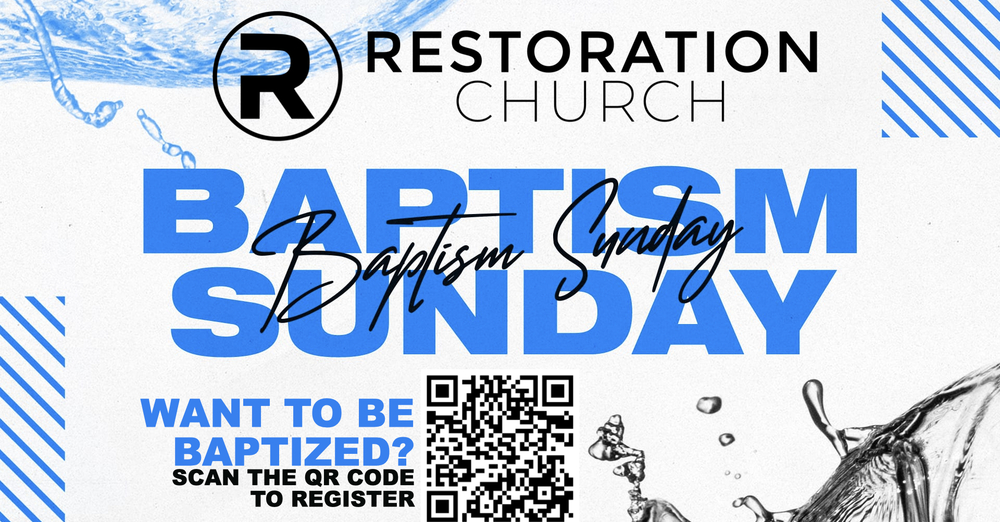 Baptism Sunday