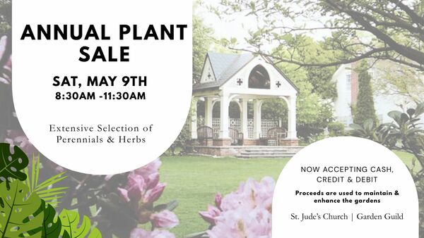 Garden Guild Plant Sale: Sat, May  9