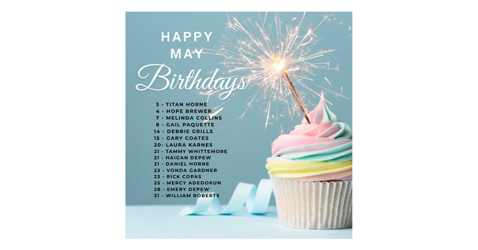 May Birthdays
