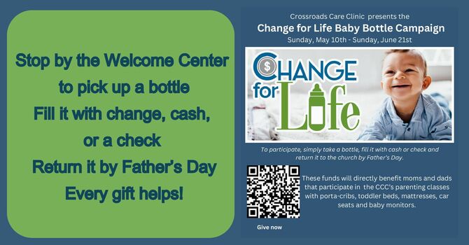 Change For Life Baby Bottle Campaign