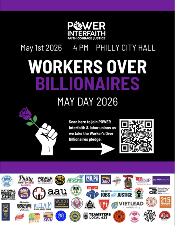 May Day Rally with POWER Interfaith