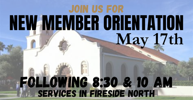 New Member Orientation