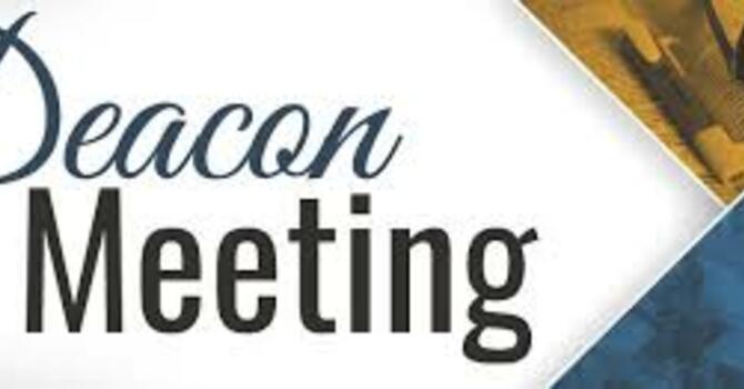 Deacon Meeting