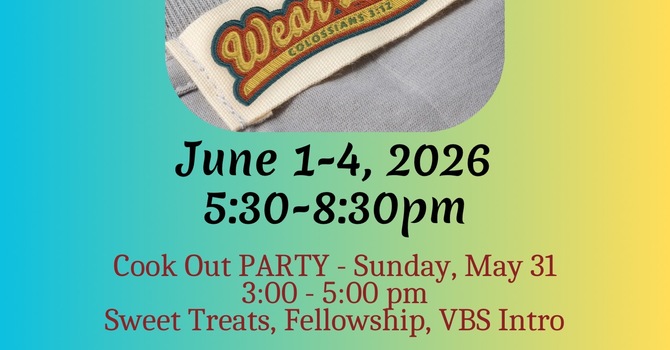 VBS 2026 Kickoff Cookout