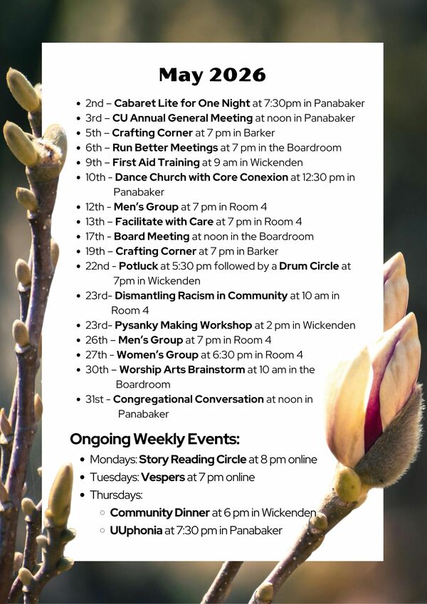Upcoming Events 