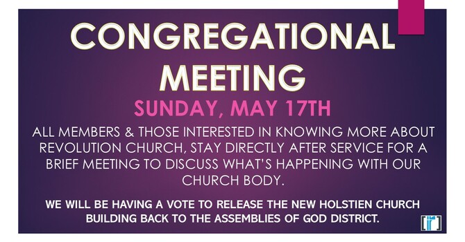 Congregational Meeting