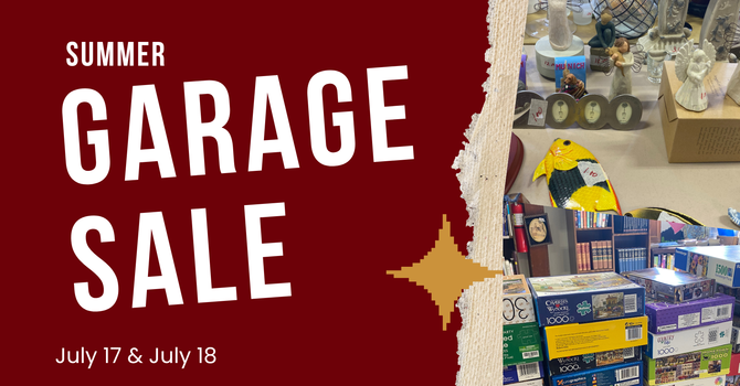 July Garage Sale