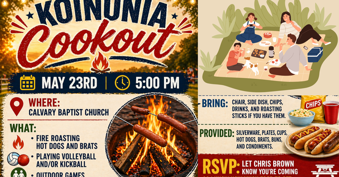 Koinonia Cookout