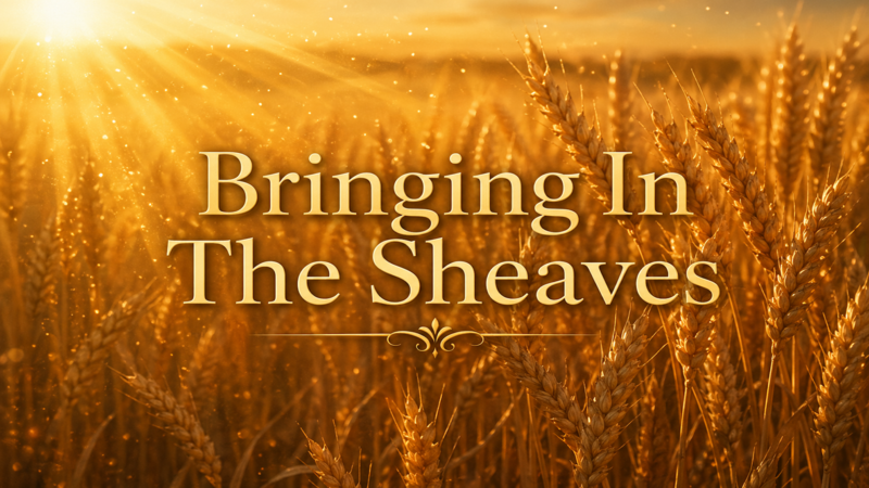 Bringing In The Sheaves - Minister Joe Guglielmucci