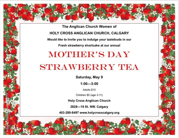 Mother's Day Strawberry Tea