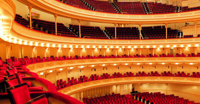 This Sunday -- Paul Makes It to "Carnegie Hall" image