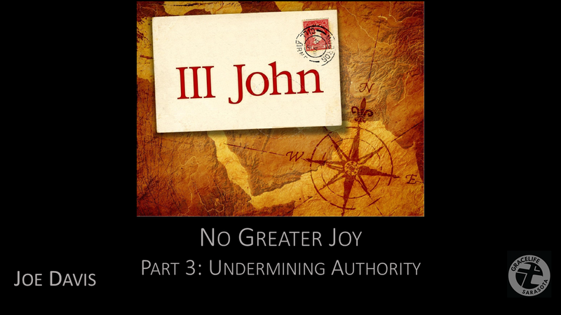 Part 3: Undermining Authority