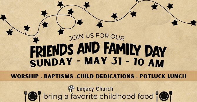 Friends and Family Day  