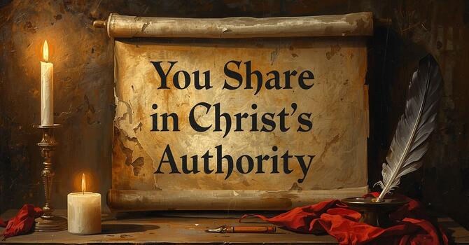 You Share in Christ’s Authority image