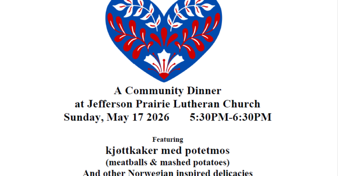 A Community Dinner