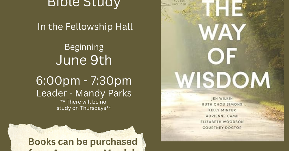 Ladies Summer Bible Study