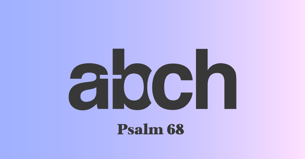 Psalm 68