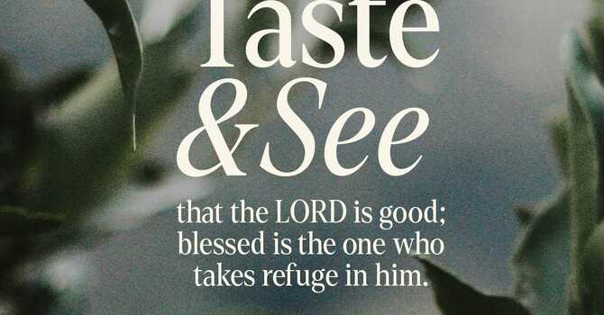 "Taste & See"