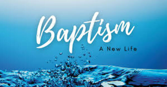 Why Be Baptised