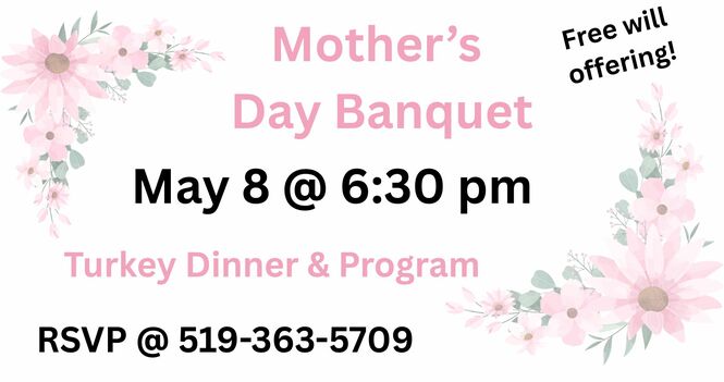 Mother's Day Banquet