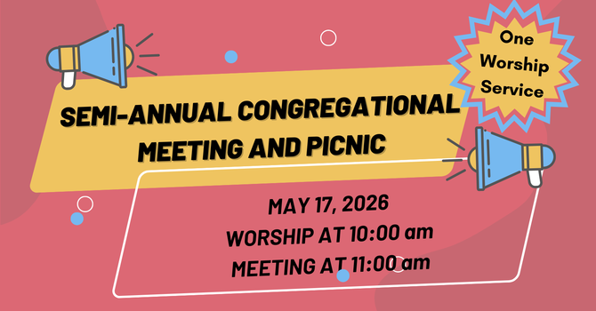 Semi-Annual Congregational Meeting and Picnic image