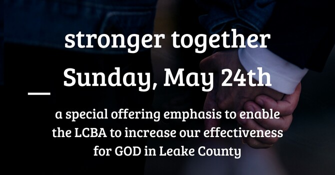 stronger together offering