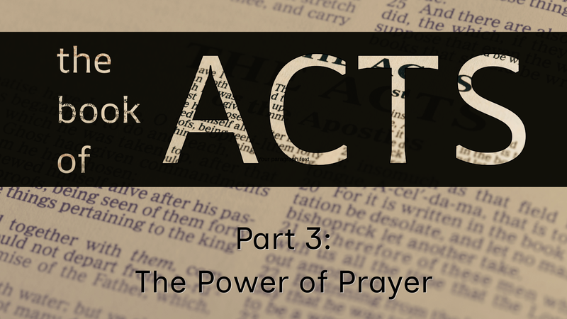 The Power of Prayer