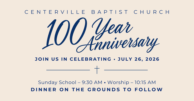 100 Year Anniversary Celebration