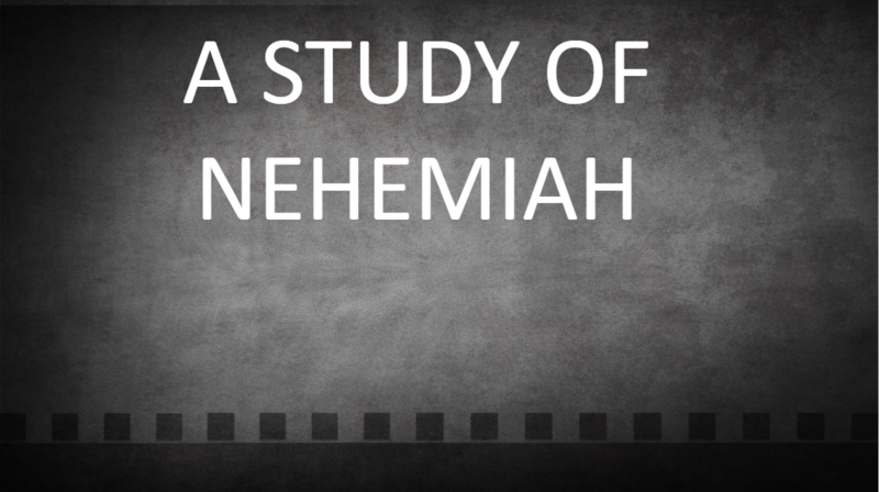 A Study of Nehemiah