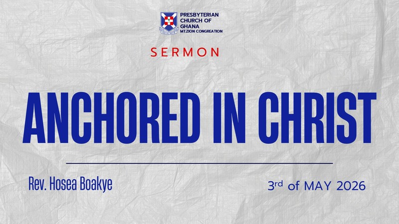 Anchored In Christ