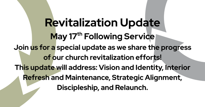 Revitalization Update