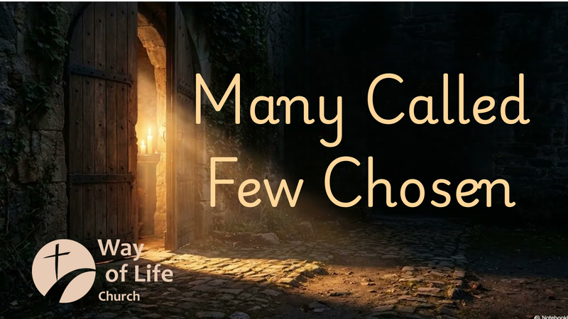 Many Invited Few Chosen