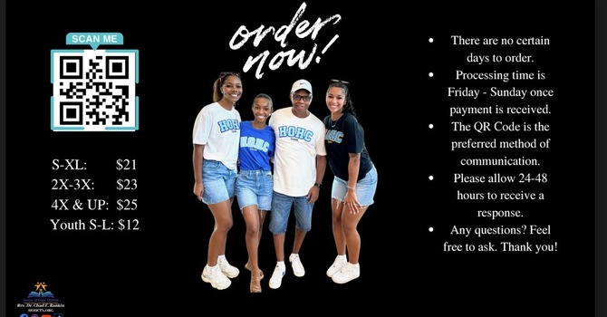 How to order HOHC Logo Attire