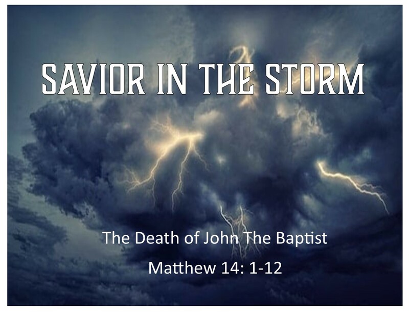 The Death Of John the Baptist