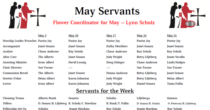 Servants - May 2026 image