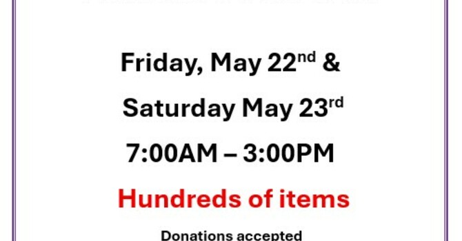 Free Rummage Sale 
