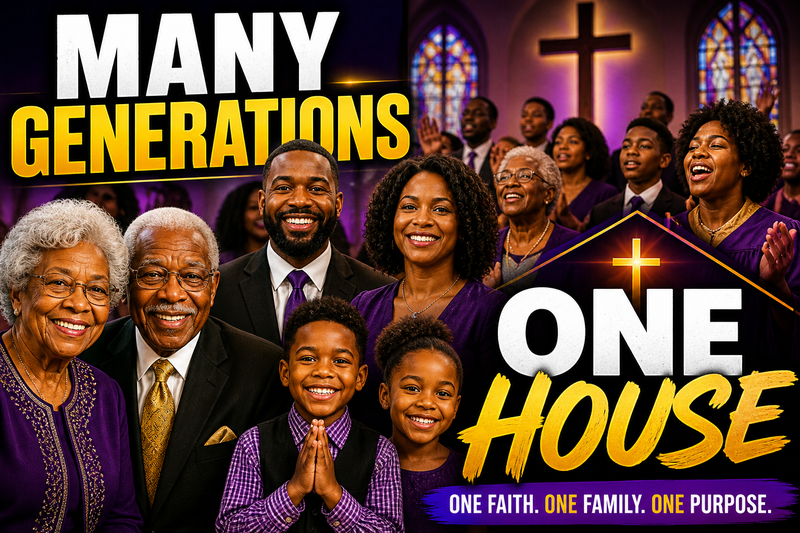 MANY GENERATIONS BUT ONE HOUSE