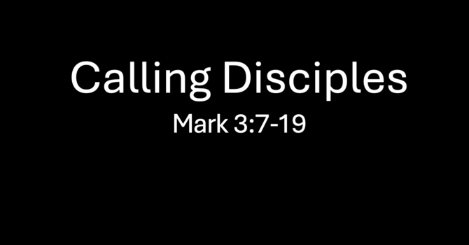 Calling Disciples