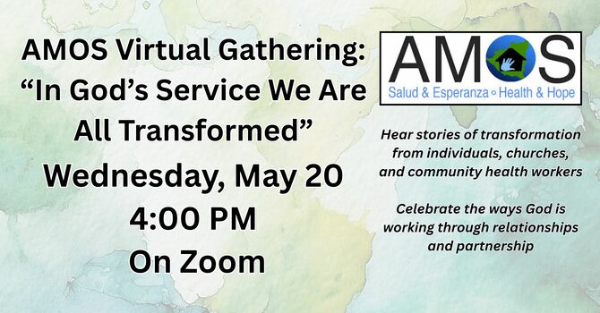 AMOS Health and Hope Virtual Gathering